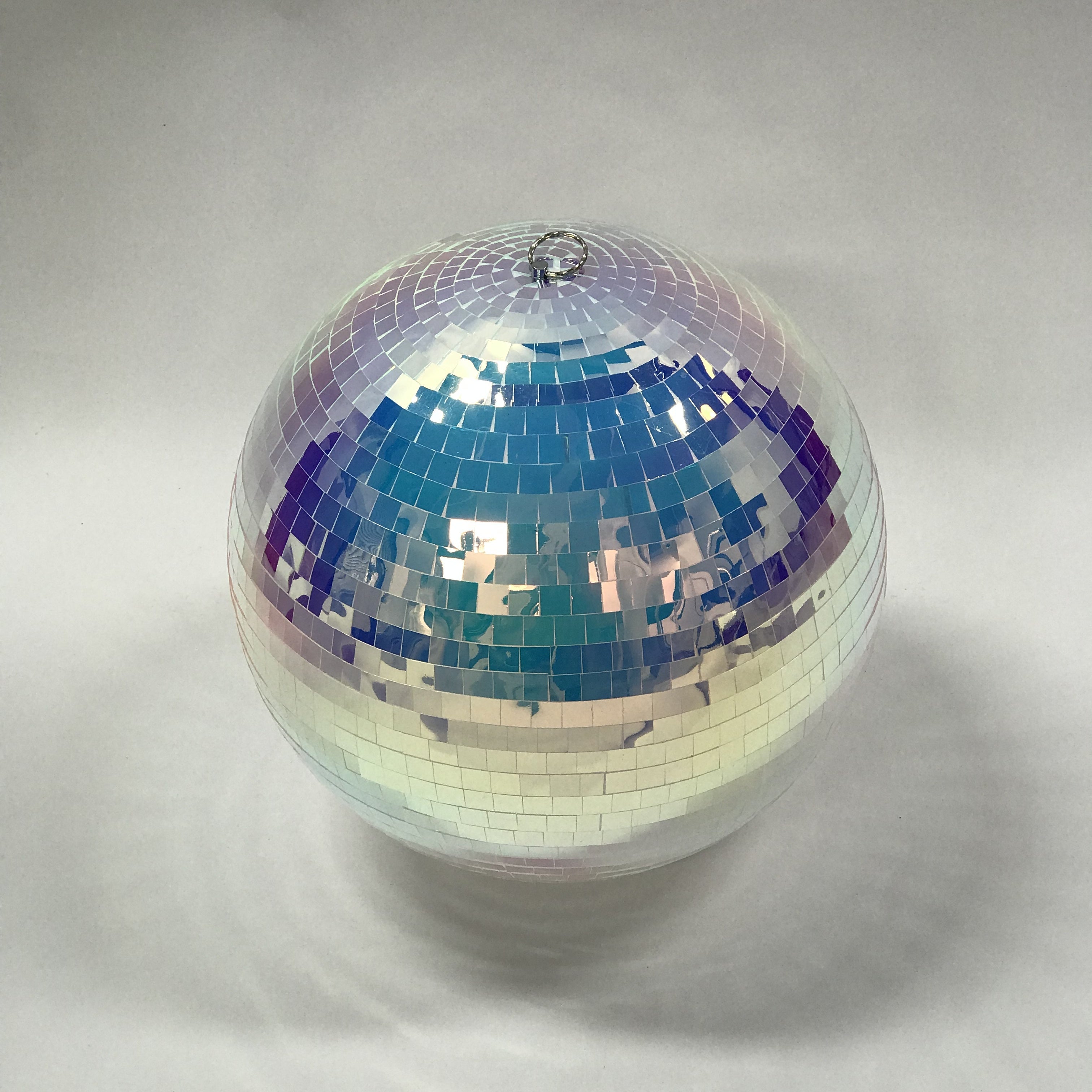 Iridescent Rainbow Disco Ball for Parties, Weddings, and Celebrations - Showstopping Decor